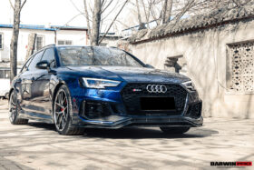 DarwinPRO 2017-2019 Audi RS4 B9 BKSS Style Front Lip - image 2