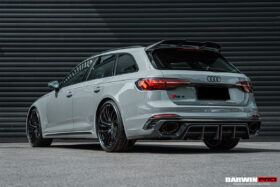 DarwinPRO 2017-2024 Audi RS4 B9 BKSS Style Rear Diffuser with Winglets - image 6