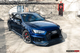 DarwinPRO 2017-2019 Audi RS4 B9 BKSS Style Front Lip - image 6