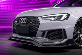 DarwinPRO 2017-2019 Audi RS4 B9 Front Bumper Trim Lip - image 7