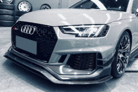 DarwinPRO 2017-2019 Audi RS4 B9 Front Bumper Trim Lip - image 10