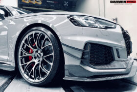 DarwinPRO 2017-2019 Audi RS4 B9 BKSS Style Front Canards - image 2