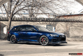 DarwinPRO 2017-2024 Audi RS4 B9 BKSS Style Side Skirts Under Board - image 3