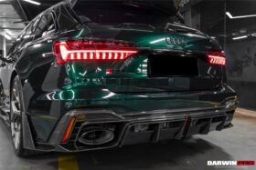 DarwinPRO 2019-UP Audi RS6 Avant C8 RS7 C8 Quattro Carbon Fiber Rear Diffuser DarwinPRO (iMP Design) - image 10