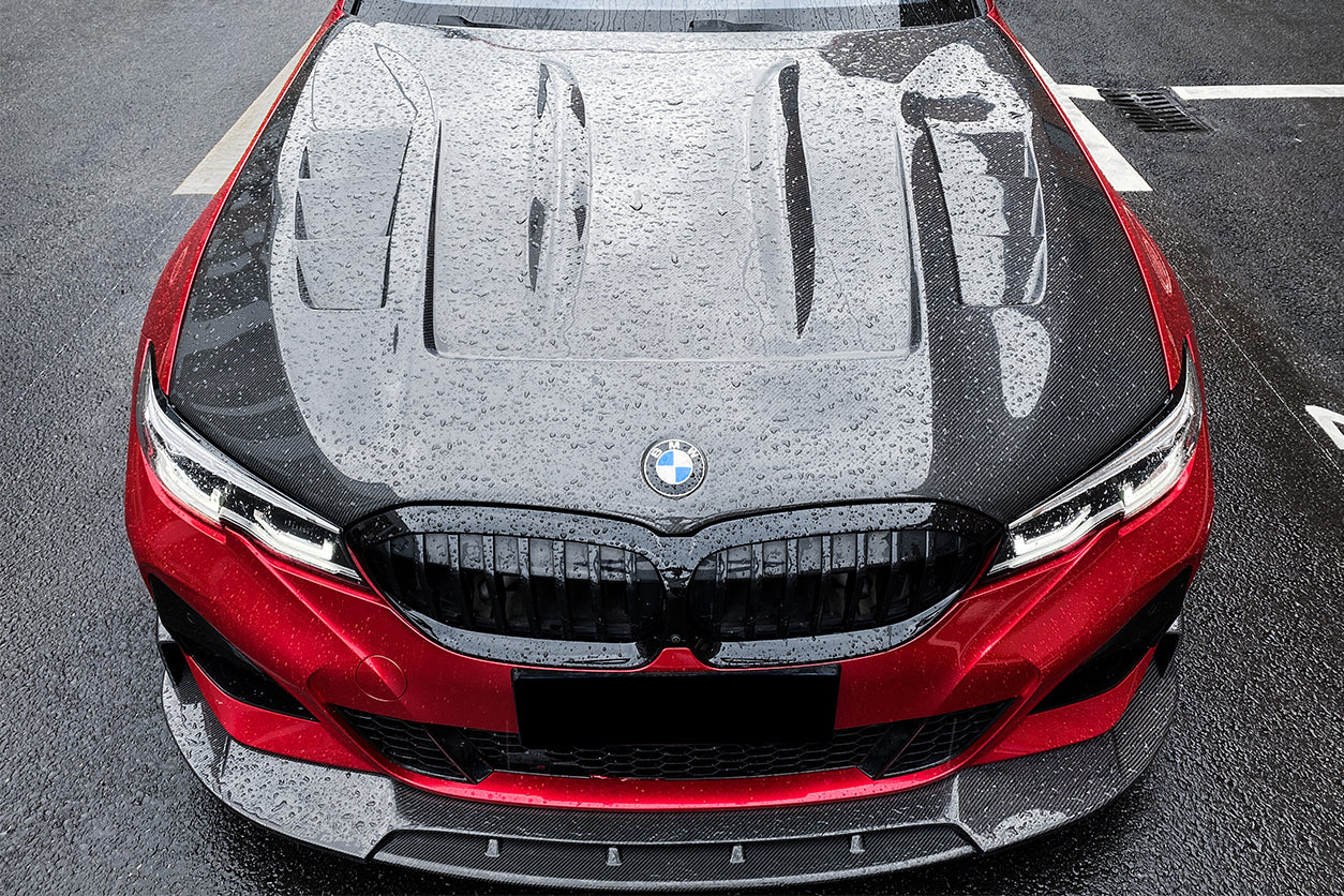 DarwinPRO 2019-2022 BMW 3 Series G20  G28 BKSS Style Carbon Fiber Front Lip