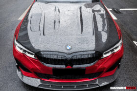 DarwinPRO 2019-2022 BMW 3 Series G20  G28 BKSS Style Carbon Fiber Front Lip - image 2