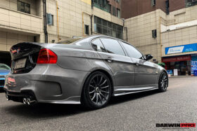 DarwinPRO 2008-2012 BMW 3 Series E90 LCI Rear Bumper DarwinPRO (1M Design) - image 4