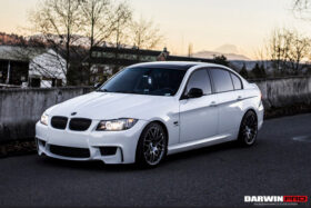 DarwinPRO 2008-2012 BMW 3 Series E90 LCI 1M Style Side Skirts - image 4