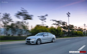 DarwinPRO 2013-2019 BMW 3 Series F30 F35 M-Tech Sedan GV Style Carbon Fiber Full Body Kit - image 5