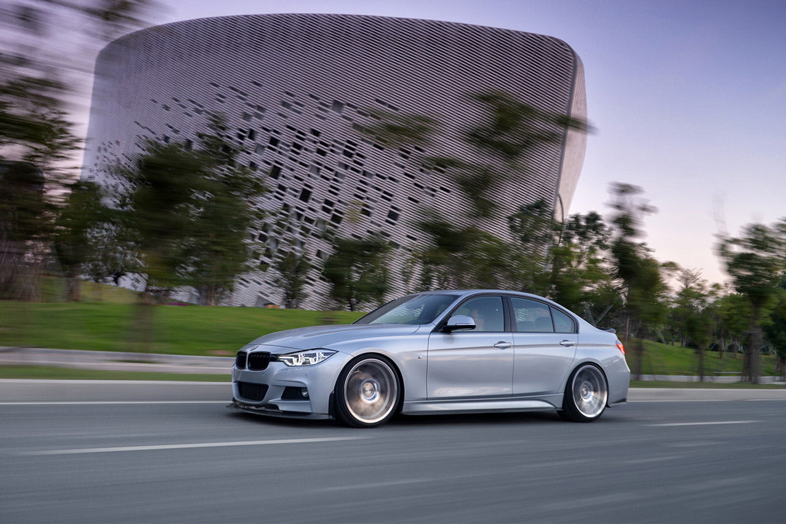 DarwinPRO 2013-2019 BMW 3 Series F35 M-Tech GV Style Carbon Fiber Side Skirts - FF Performance