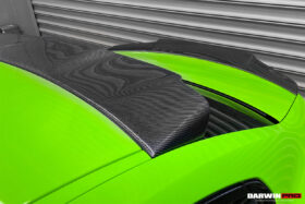 DarwinPRO 2019-UP BMW 3 Series G20  G28  G80 M3 BKSS Style Carbon Fiber Roof Spoiler - image 10
