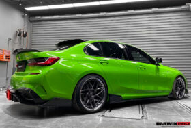 DarwinPRO 2019-2022 BMW 3 Series G20 BKSS Style Carbon Fiber Side Skirts Under Board - image 10