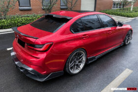DarwinPRO 2019-UP BMW 3 Series G20&G28&G80 M3 BKSS Style Carbon Fiber Trunk Spoiler - image 6