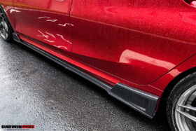 DarwinPRO 2019-2022 BMW 3 Series G20 BKSS Style Carbon Fiber Side Skirts Under Board - image 5