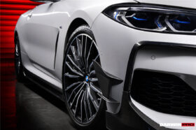 DarwinPRO 2018-2025 BMW 8 Series G14 Convertible  G15 Coupe  G16 4DR-Gran Coupe 840i M850i IMP Performance Carbon Fiber Front Bumper Canards - image 2