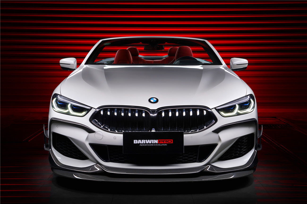 DarwinPRO 2018-2025 BMW 8 Series G14 Convertible  G15 Coupe  G16 4DR-Gran Coupe 840i  M850I IMP Performance Carbon Fiber Front Lip