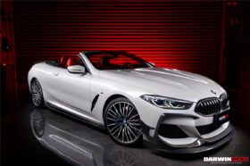 DarwinPRO 2018-2025 BMW 8 Series G14 Convertible  G15 Coupe  G16 4DR-Gran Coupe 840i M850i IMP Performance Carbon Fiber Front Bumper Canards - image 3
