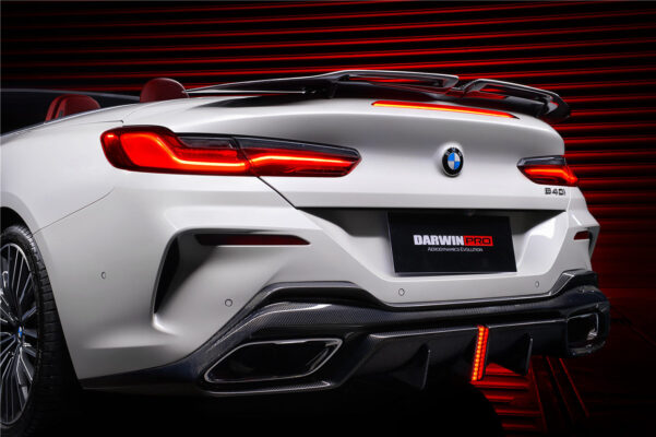 DarwinPRO 2018-2025 BMW 8 Series G14 Convertible  G15 Coupe  G16 4DR-Gran Coupe 840i  M850i IMP Performance Carbon Fiber Rear Diffuser