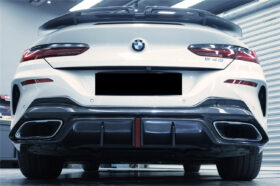 DarwinPRO 2018-2025 BMW 8 Series G14 Convertible  G15 Coupe  G16 4DR-Gran Coupe 840i  M850i IMP Performance Carbon Fiber Rear Diffuser - image 7