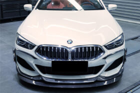 DarwinPRO 2018-2025 BMW 8 Series G14 Convertible  G15 Coupe  G16 4DR-Gran Coupe 840i M850i IMP Performance Carbon Fiber Front Bumper Canards - image 9