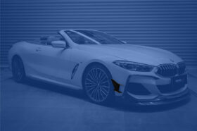 DarwinPRO 2018-2025 BMW 8 Series G14 Convertible  G15 Coupe  G16 4DR-Gran Coupe 840i M850i IMP Performance Carbon Fiber Front Bumper Canards - image 1
