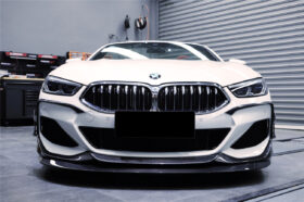 DarwinPRO 2018-2025 BMW 8 Series G14 Convertible  G15 Coupe  G16 4DR-Gran Coupe 840i  M850I IMP Performance Carbon Fiber Front Lip - image 4