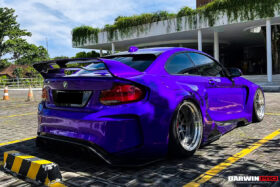 DarwinPRO 2014-2021 BMW M2 2 Series F22 F87 VR Style Roof Spoiler - image 5