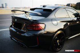 DarwinPRO 2014-2021 BMW M2 2 Series F22 F87 VR Style Roof Spoiler - image 6