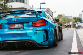 DarwinPRO 2016-2020 BMW M2 F87 VR Style Partial Carbon Fiber Wide Full Body kit - image 10