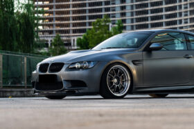 DarwinPRO 2008-2012 BMW M3 E90 | E92 | E93 GT4 Style Carbon Fiber Front Lip - image 10