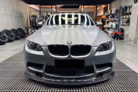 DarwinPRO 2008-2012 BMW M3 E90 | E92 | E93 GT4 Style Carbon Fiber Front Lip - image 3
