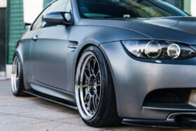 DarwinPRO 2008-2012 BMW M3 E90 | E92 | E93 GT4 Style Carbon Fiber Front Lip - image 9