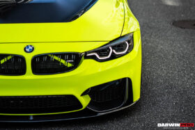 DarwinPRO 2014-2020 BMW M3 F80 & M4 F82 MP Style Front Lip - image 9