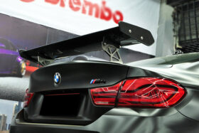 DarwinPRO 2014-2020 BMW M4 F82 GTS Style Trunk Spoiler - image 2
