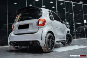 DarwinPRO 2016-2022 Mercedes Benz Smart Fortwo 453 Carbon Fiber Roof Spoiler DarwinPRO (BKSS) - image 3