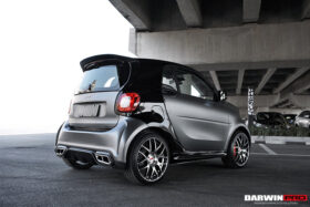 DarwinPRO 2016-2022 Mercedes Benz Smart Fortwo 453 Carbon Fiber Roof Spoiler DarwinPRO (BKSS) - image 10