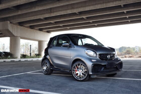 DarwinPRO 2016-2022 Mercedes Benz Smart Fortwo 453 Partial Carbon Fiber Side Skirts DarwinPRO (BKSS) - image 6