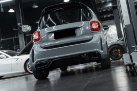 DarwinPRO 2016-2022 Mercedes Benz Smart Fortwo 453 Carbon Fiber Roof Spoiler DarwinPRO (BKSS) - image 1