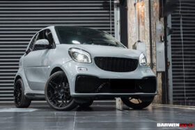 DarwinPRO 2016-2022 Mercedes Benz Smart Fortwo 453 Partial Carbon Fiber Front Bumper DarwinPRO (BKSS) - image 4