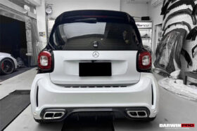 DarwinPRO 2016-2022 Mercedes Benz Smart Fortwo 453 Carbon Fiber Roof Spoiler DarwinPRO (BKSS) - image 5