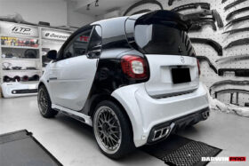 DarwinPRO 2016-2022 Mercedes Benz Smart Fortwo 453 Partial Carbon Fiber Side Skirts DarwinPRO (BKSS) - image 4