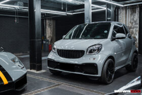 DarwinPRO 2016-2022 Mercedes Benz Smart Fortwo 453 Partial Carbon Fiber Front Bumper DarwinPRO (BKSS) - image 2