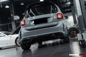 DarwinPRO 2016-2022 Mercedes Benz Smart Fortwo 453 BKSS Style Partial Carbon Fiber Rear Bumper DarwinPRO (BKSS) - image 2