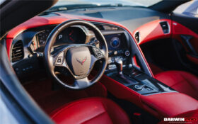 DarwinPRO 2013-2019 Corvette C7 Z06 Grandsport Dry Carbon Fiber Interior Dashboard Panel Decor Cover Trim - image 3