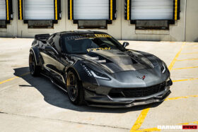 DarwinPRO 2013-2017 Corvette C7 Z51 BKSS Style Carbon Fiber Hood - image 3