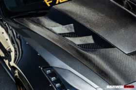 DarwinPRO 2013-2017 Corvette C7 Z51 BKSS Style Carbon Fiber Hood - image 6