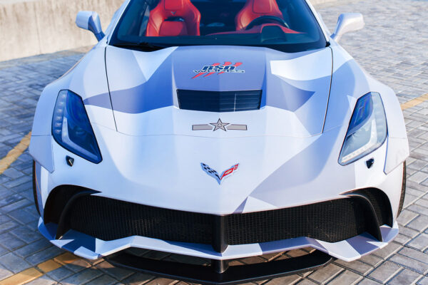 DarwinPRO 2013-2017 Corvette C7 Z51 Carbon Fiber Hood Scoop Vents