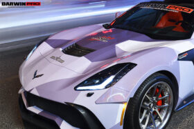 DarwinPRO 2013-2017 Corvette C7 Z51 Carbon Fiber Hood Scoop Vents - image 5