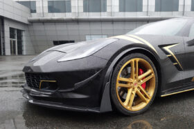 DarwinPRO 2013-2019 Corvette C7 Z51 Z06 Grandsport Carbon Fiber Fender Flares - image 1