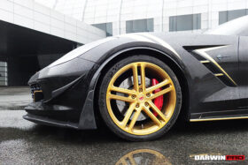 DarwinPRO 2013-2019 Corvette C7 Z51 Z06 Grandsport Carbon Fiber Fender Flares - image 2